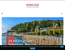 Tablet Screenshot of noxedge.com